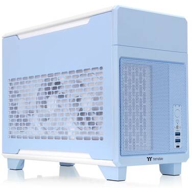 Thermaltake TR100 SFF Mini ITX Case Hydrangea Blue Edition