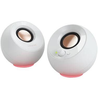 Creative Pebble SE White 2.0 PC Speakers with RGB