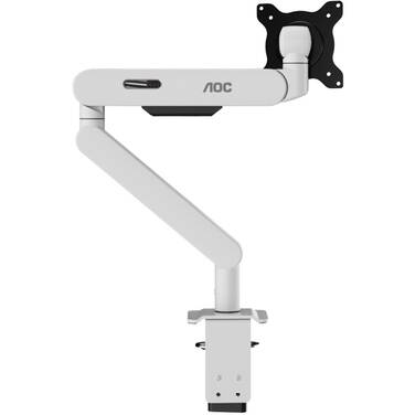 17~40 AOC AM406W Mechanical Spring Monitor Arm White