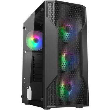 Cougar MX110 RGB Mid Tower ATX Case Black