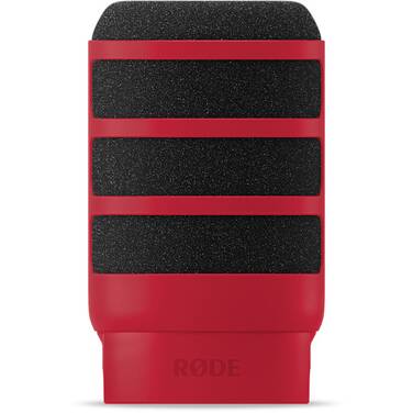 RODE WS14 Pop Filter for PodMic Red