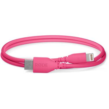 30cm RODE SC21 Cable Lightning to USB-C Accessory Cable Pink