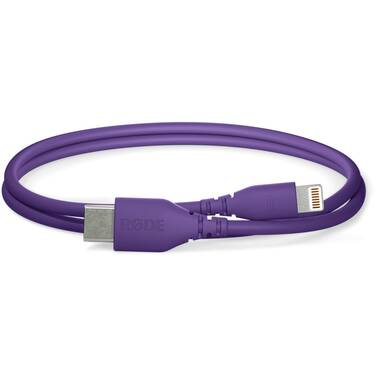 30cm RODE SC21 Cable Lightning to USB-C Accessory Cable Purple