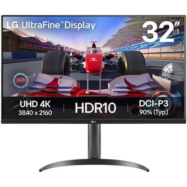 31.5 LG 32UR550K-B 4K 60Hz VA Monitor with Speakers