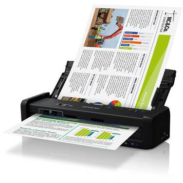 Epson WorkForce DS-360W B11B242501 Wireless Duplex Colour A4 Document Scanner - OPEN STOCK - CLEARANCE