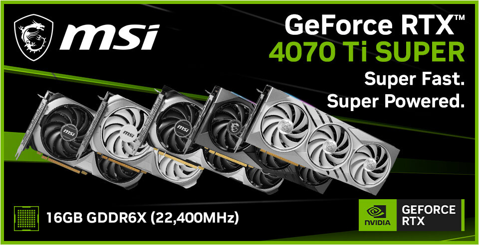 MSI GeForce RTX 4070 Ti SUPER