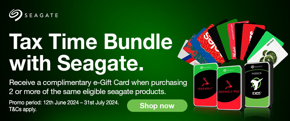 Seagate Tax Time Bundle eGift Card Cashback 24Q2 Promotion & Landing Page