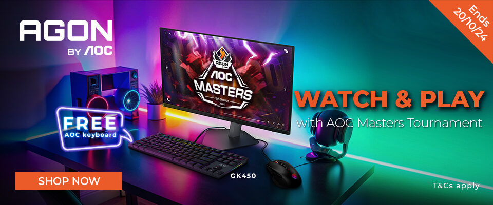 AOC Masters 24Q3 Promotion & Landing Page