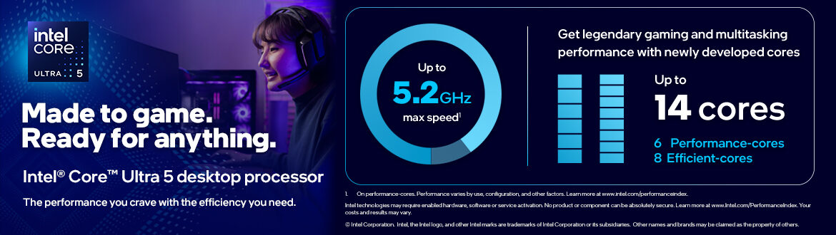 Intel Ultra 2 Series CPU Launch (pre-order) Landing Page 24Q4