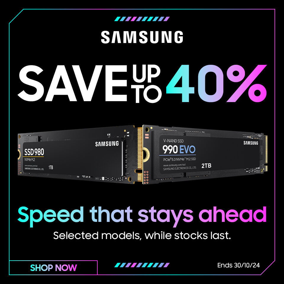 Samsung SSD Pax Sale 24Q4 Homepage Banner