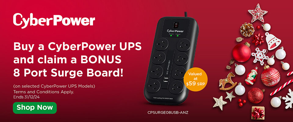 CyberPower Bonus Surge Protector 24Q4 Promotion & Landing Page