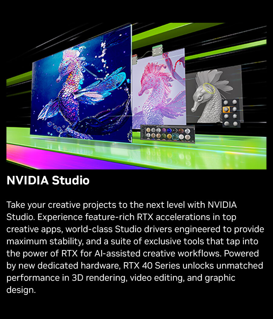 NVIDIA GeForce RTX 40 Series PC Campaign BF-CM Landing Page