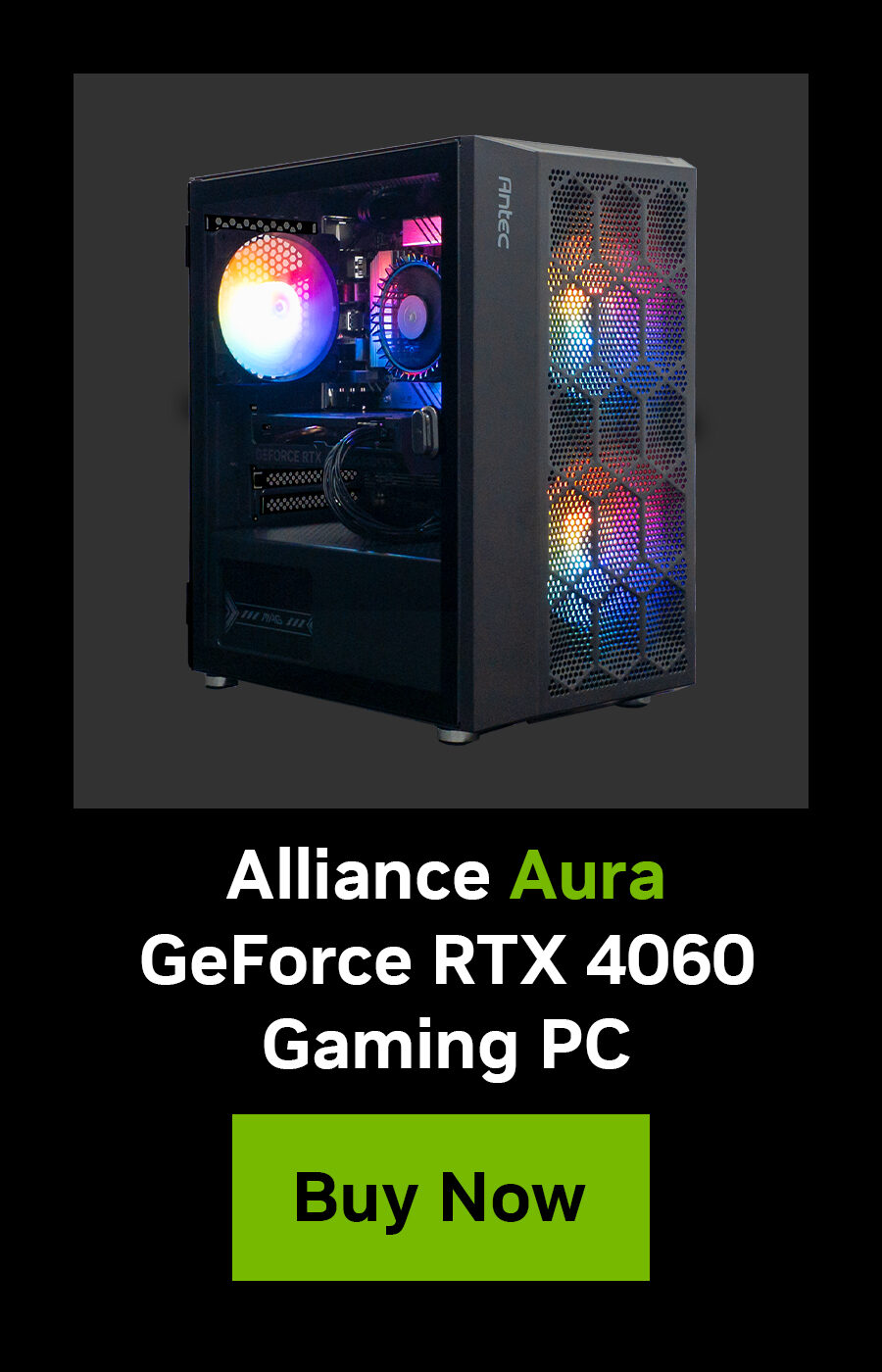 NVIDIA GeForce RTX 40 Series PC Campaign BF-CM Landing Page