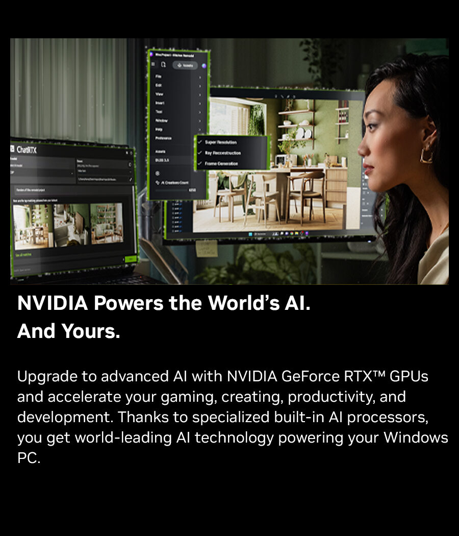 NVIDIA GeForce RTX 40 Series PC Campaign BF-CM Landing Page