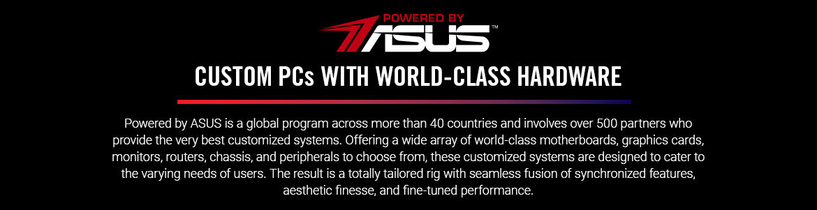 ASUS (PBA) Powered by ASUS Desktops Promotion 24Q3 Landing Page