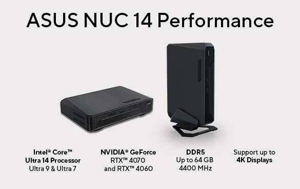 ASUS NUC (Bonus $50 E-Gift Card) Promotion 24Q4 Landing Page