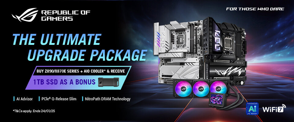 ASUS Ultimate Upgrade Promo 24Q4 Promotion & Landing Page