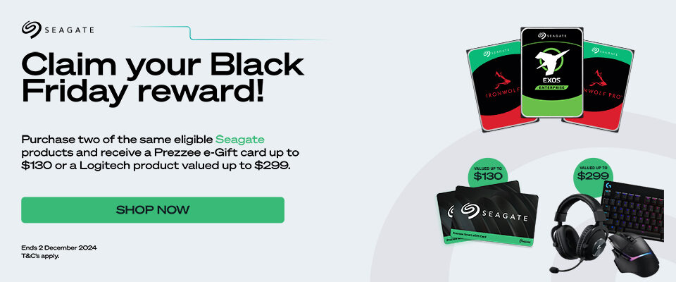 Seagate Claim Your Black Friday Reward 24Q4 Promotion & Landing Page