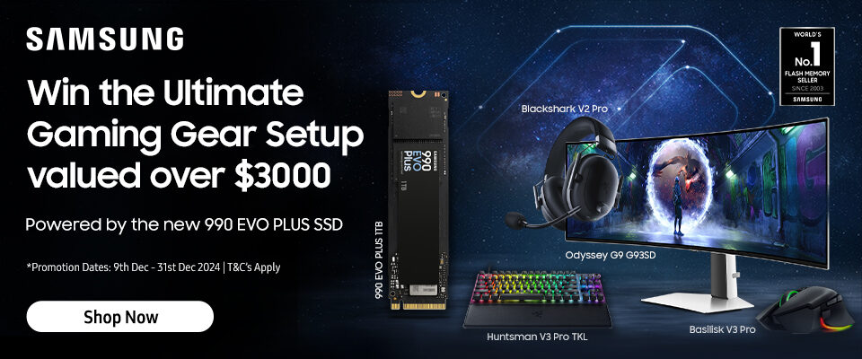 Samsung SSD Competition Giveaway 24Q4 Promotion & Landing Page