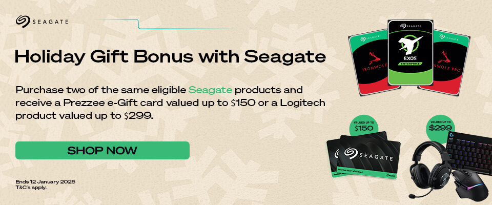 Seagate Holidays 24Q4 Promotion & Landing Page