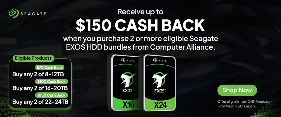 Seagate Cashback V2 25Q1 Promotion & Landing Page