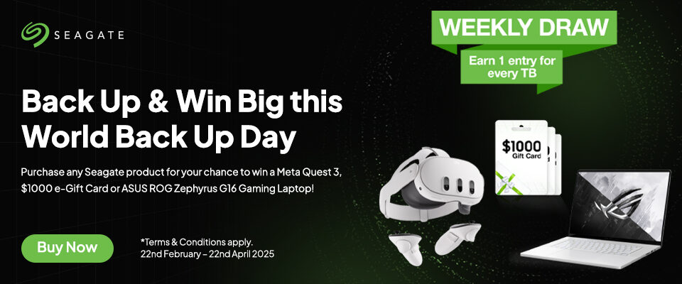 Seagate World Backup Day 25Q1 Promotion & Landing Page