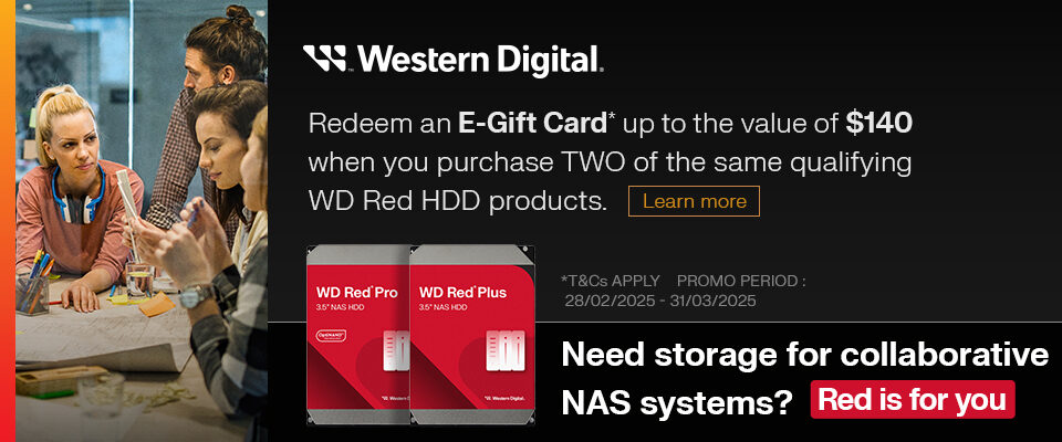 WD Red E-Gift Card 25Q1 Promotion & Landing Page